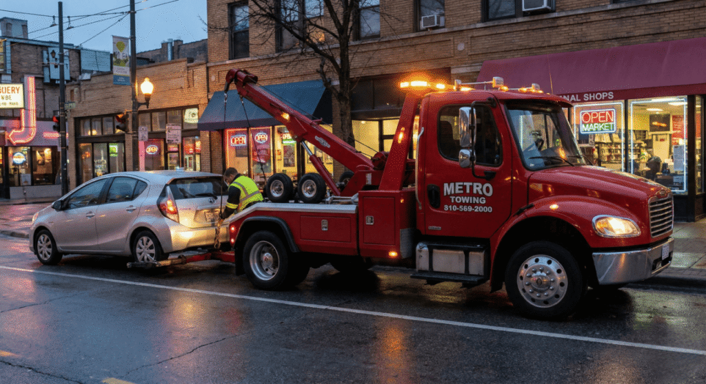 Grúa de plataforma urgente Ags